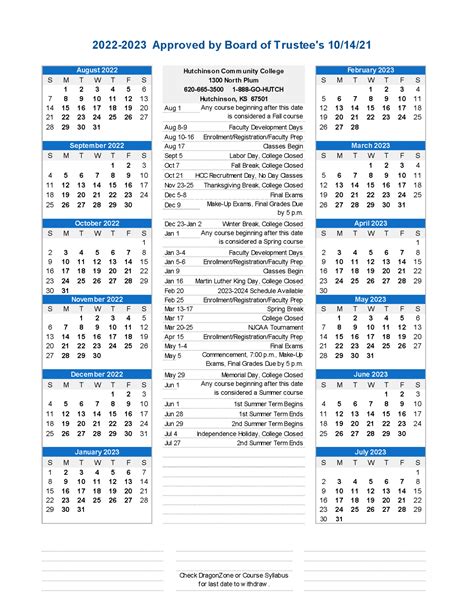 Washu Academic Calendar