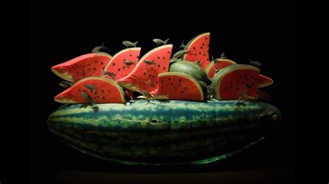 Wassermelonen-Insekten