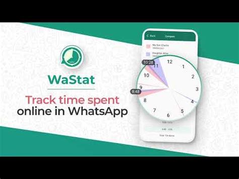 Wastat whatsapp tracker.  This time tracker can monitor all your activity in Wh...