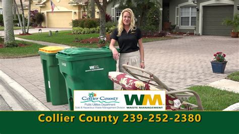 Waste Management Collier County BULK ITEMS YouTube