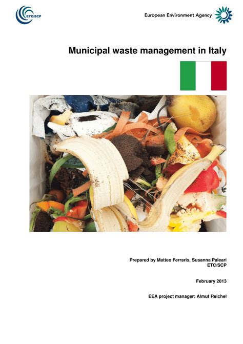 Waste Management In Italy – Industry Reports