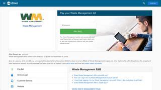 Waste management employee login. Our simple and intuitive account management tools let you pay your bill online, enroll in autopay, set notification preferences and more! Log in to My WM now. 