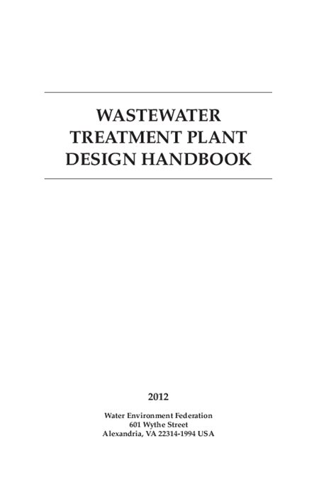 Wastewater treatment plant design handbook download. - Overhaul manual for a robin engine model.