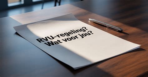Wat is de GGZ RVU-regeling