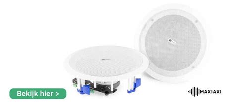 Wat is de beste plafondspeaker