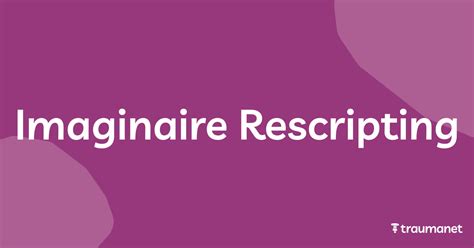 Wat is imaginaire rescripting
