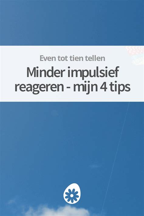 Wat is impulsief reageren