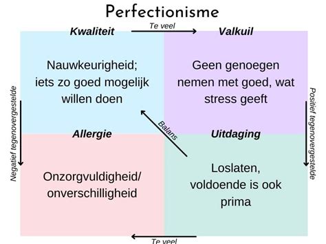 Wat is perfectionisme precies