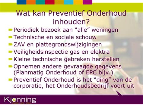 Wat is preventief onderhoud