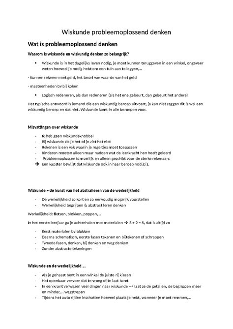 Wat is probleemoplossend denken