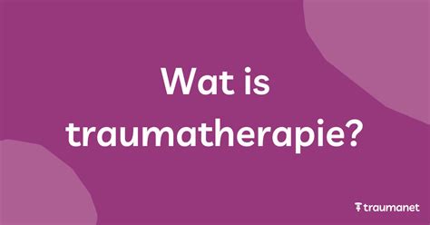 Wat is versnelde traumatherapie