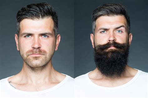Wat zijn de fases van baardgroei