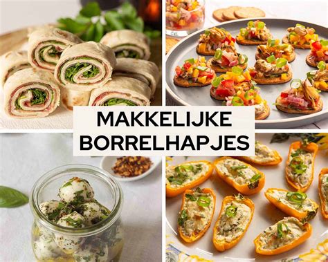 Wat zijn leuke borrelhapjes