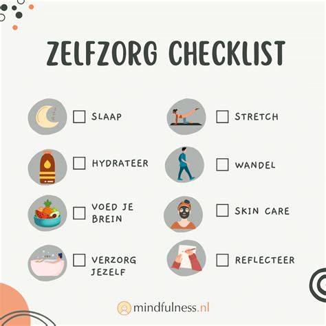 Wat zijn zelfzorg activiteiten