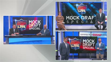 Watch: Buffalo Kickoff Live 2023 Mock Draft Special