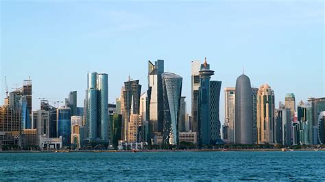 Watch: Eyewitness documents potential projectiles in Qatar skylines