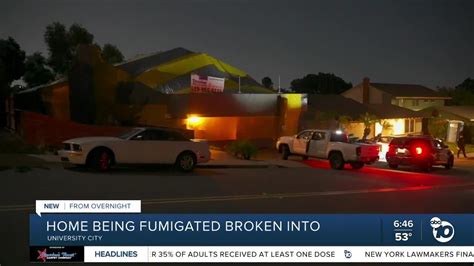 Watch: Man breaks into L.A. home being fumigated
