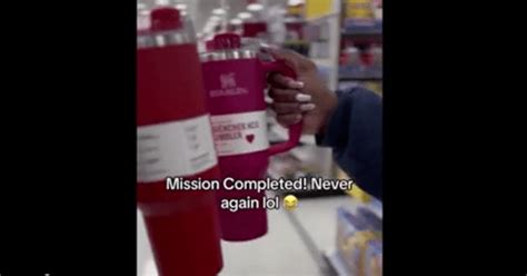 Watch: Shoppers storm Target for limited-edition Stanley tumblers