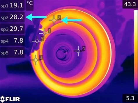 Watch A Brake Mimic The Aurora Borealis Using A Thermal Camera CarBuzz