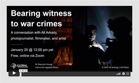 Watch Bearing Witness: A Powerful Tool for Social Justice