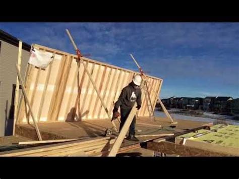 Watch One Man Frame an Entire House All By Himself