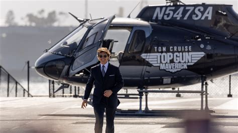 Watch Tom Cruise Land in a Helicopter at