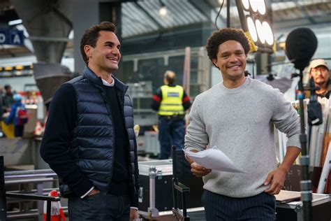 Watch Trevor Noah and Roger Federer Go on an Accidental Train Adven…