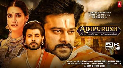 Watch adipurush near me. Adipurush. 2023 | Maturity Rating: 13 | 2h 57m | Action. While serving a long exile, a righteous warrior prince sets out on an epic journey across land and sea to rescue his wife from a demon king. Starring: Prabhas, … 