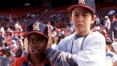 Watch angels in the outfield. When a boy prays for a chance to have a family if the California Angels win the pennant, angels are assigned to make that possible. 