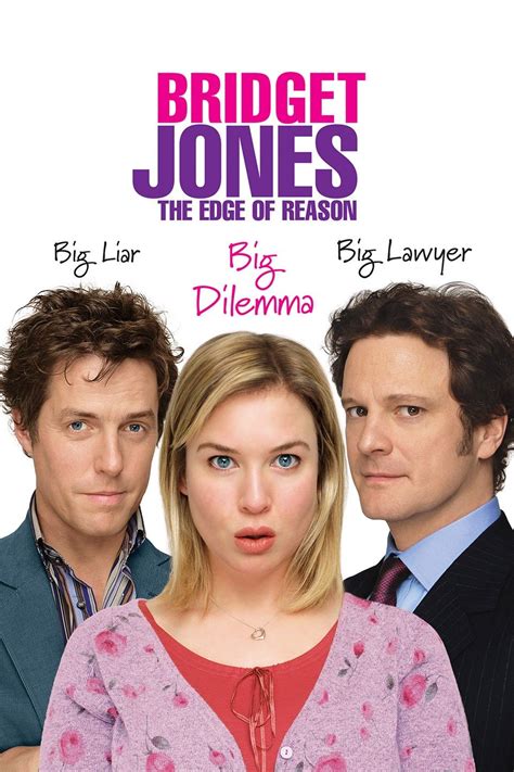 Watch bridget jones the edge of reason. In the book, Bridget Jones is obsessed by Colin Firth from Pride and Prejudice (1995), and even gets to meet him for an interview.This plotline is omitted from this movie, where Firth played her love interest Mark Darcy. They did, however, film the interview scene with Colin dressed in his street clothes, and Renée Zellweger in character. The scene is included in … 