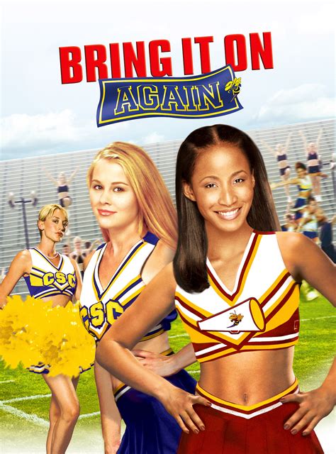 Watch bring it on again. Bring It On: Directed by Peyton Reed. With Kirsten Dunst, Eliza Dushku, Jesse Bradford, Gabrielle Union. A champion high school cheerleading squad discovers its previous captain stole all their best routines from an inner-city school and must scramble to compete at this year's championships. 