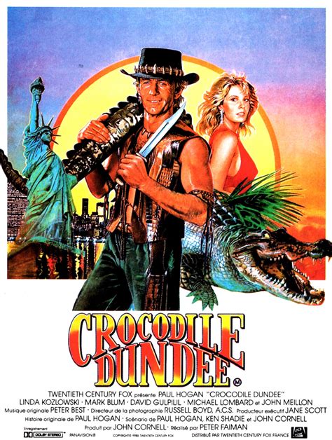 How to watch online, stream, rent or buy Crocodile Dundee in Australia + release dates, reviews and trailers. A New York reporter goes to Australia to meet eccentric croc hunter Mick Dundee (Paul Hogan, in a Golden Globe-winning role) - and invites him to the Big Apple - in this Australian, culture-clash comedy classic.. 