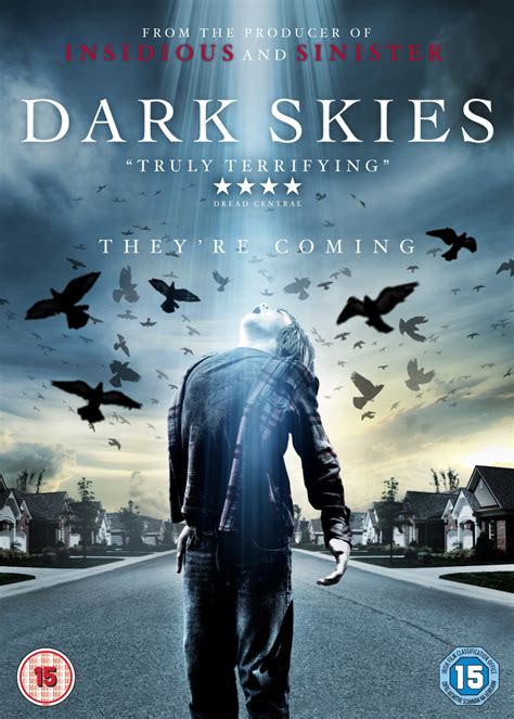 Watch dark skies. Dark Skies. Supernatural horror in which a suburban family are terrified by mysterious spirits. Like many loving parents, Lacy and Daniel Barrett (Keri Russell and Josh Hamilton) have retreated to quiet suburban streets to raise their children. They are more or less content until a series of strange occurrences at night unsettle them. 