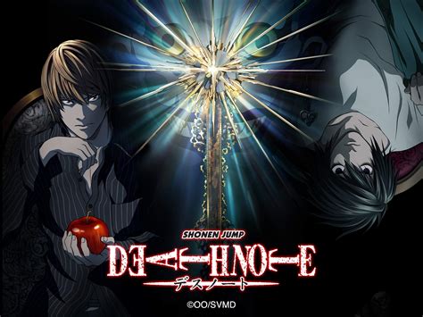 Watch death note. One day he finds the Death Note, a notebook held by a shinigami (Death God). With the Death Note in hand, Light decides to create a perfect world. A world without crime or criminals. However when criminals start dropping dead one by one, the authorities send the legendary detective L to track down the killer. 