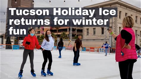 Watch now: Ice skating brought to downtown Tucson with holiday rink