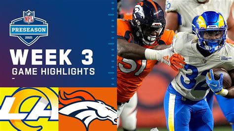 Watch on FOX 5: Rams vs. Broncos preseason game