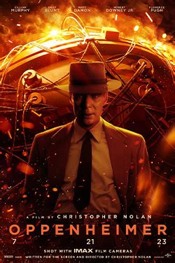 Watch oppenheimer near me. Jul 21, 2023 · immersive theatre experience. Written and directed by Christopher Nolan, Oppenheimer is an IMAX®-shot epic thriller that thrusts audiences into the pulse-pounding paradox of the enigmatic man who must risk destroying the world in order to save it. 
