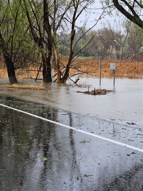 Watch out for damaged, flooded roads near Cherry Creek State Park