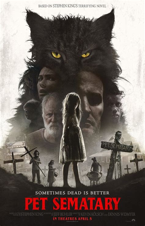 Pet Sematary. (2019 film) Pet Sematary is a 2019 American supernatural horror film directed by Kevin Kölsch and Dennis Widmyer from a screenplay by Jeff Buhler, based on the 1983 novel of the same name by Stephen King. It is the second film adaptation of the novel, following of the 1989 film. It is the third installment in the Pet Sematary .... 