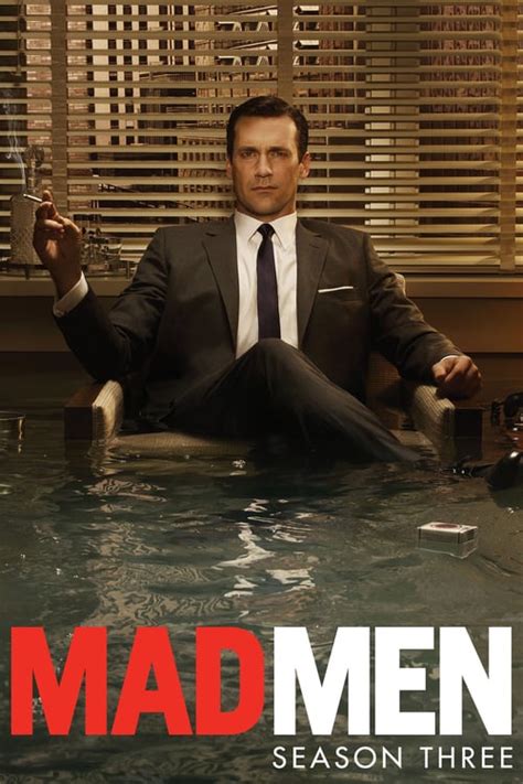 Watch series online mad men. Other than starring a "morally ambiguous" middle-aged white guy, there's not a lot of overlap. And that's just, like, what television was 10-20 years ago, especially "prestige television". Breaking Bad, 24, Sopranos, Boardwalk Empire, (half of) Homeland, House of Cards, ect ect. It's easier to find examples that fit that mold than ones that don ... 