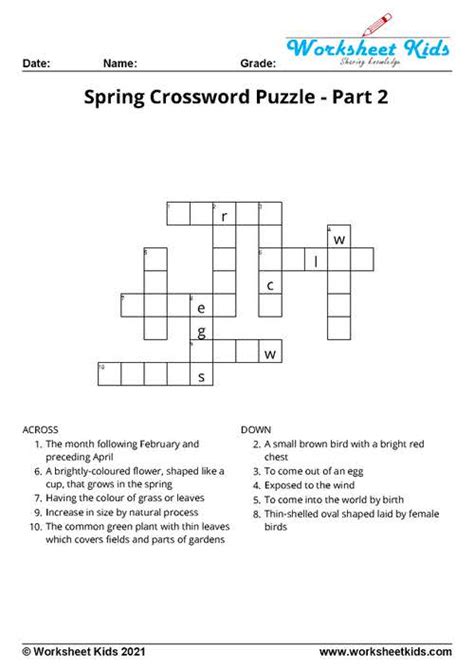 Watch spring shape crossword clue. Clue: Spring shapes. Spring shapes is a crossword puzzle clue that we have spotted 1 time. There are related clues (shown below). 