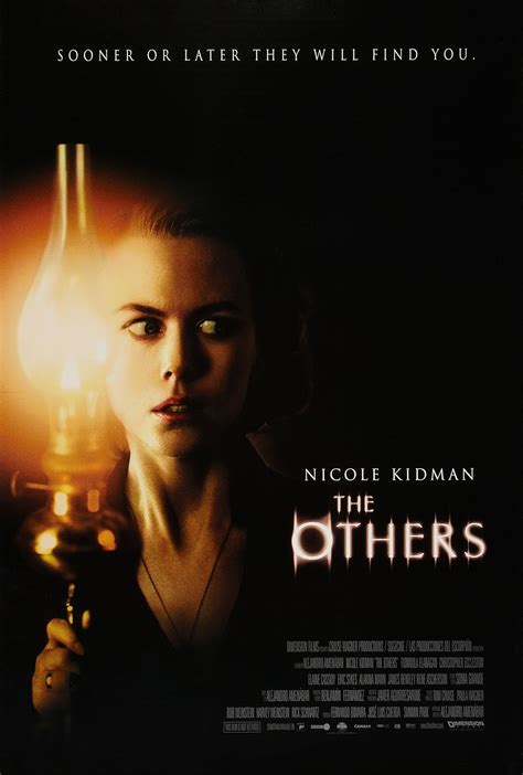 Watch the movie the others. The Others. 2001 | Maturity Rating: 13+ | 1h 39m | Horror. While awaiting the return of her soldier husband from World War II, a devout Christian mother of two begins to suspect the family house is haunted. Starring: Nicole Kidman, Christopher Eccleston, Fionnula Flanagan. 