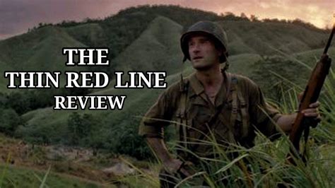 The actors in "The Thin Red Line" are making one movie, and the director is making another. This leads to an almost hallucinatory sense of displacement, as the actors struggle for realism, and the movie's point of view hovers above them like a high school kid all filled with big questions. My guess is that any veteran of the actual battle of ….
