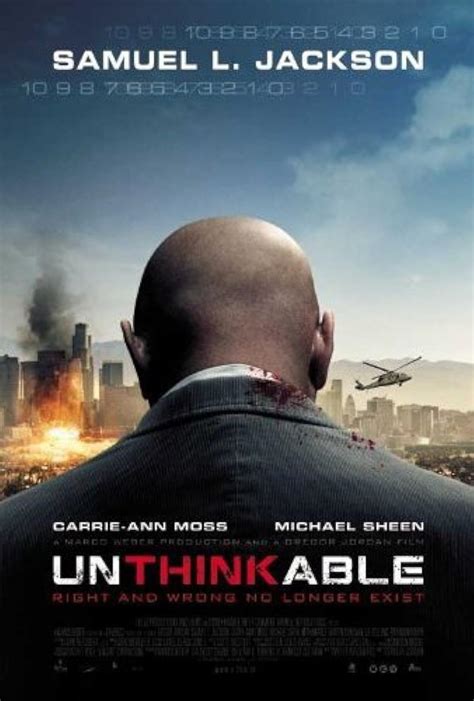 Watch unthinkable. Jun 14, 2010 · Unthinkable. R 2010 Drama, Thriller · 1h 37m. Stream Unthinkable. $6.99 / month. Subscribe and Watch. The government gets wind of a plot to destroy America involving a trio of nuclear weapons for which the whereabouts are unknown. It's up to a seasoned interrogator and an FBI agent to find out exactly where the nukes are. 