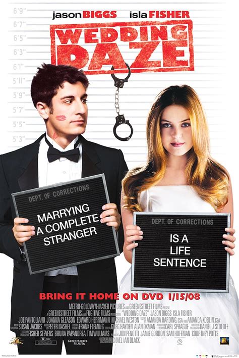 Watch wedding daze. Download Watch Now. Select movie quality . 720p. BluRay . File size. 806.27 MB. Download Magnet. 1080p. BluRay . File size. 1.62 GB. Download Magnet ... What Happens in Vegas and Just Married, but those seemed a little more polished than the raw, indie treatment that is Wedding Daze, where jokes fly rather fast and furious, ... 