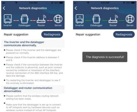 Watchpower app not working.  Check if there are any updates available for the...
