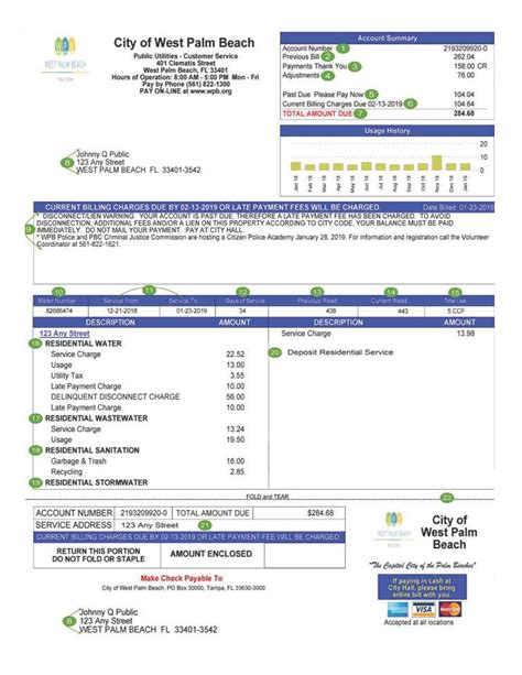 Water Bill Credit Card Payment - Columbia County, Florida