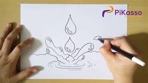 Water Drawing Tutorials Easy and Simple YouTube