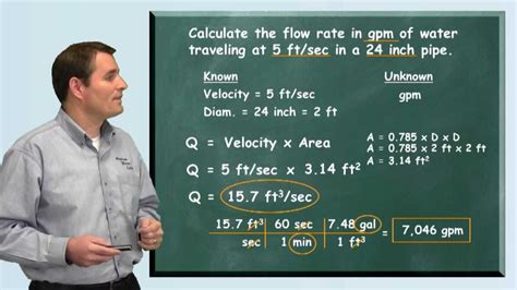 Water Flow Rate Calculation & Measurement Procedures Shelly Weinberg