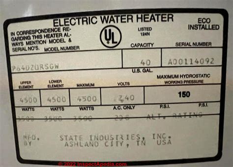 Water Heater Serial Number Decoder Chart - Your Home …